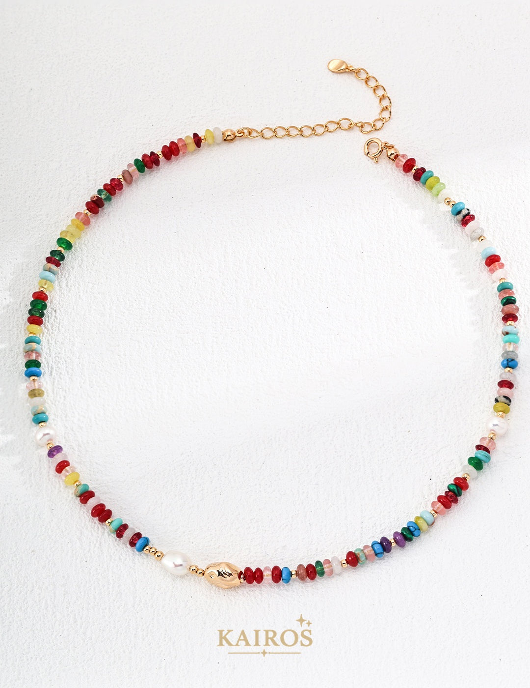 Kairos logo-only cover - Pearl Serenity Renewal Necklace