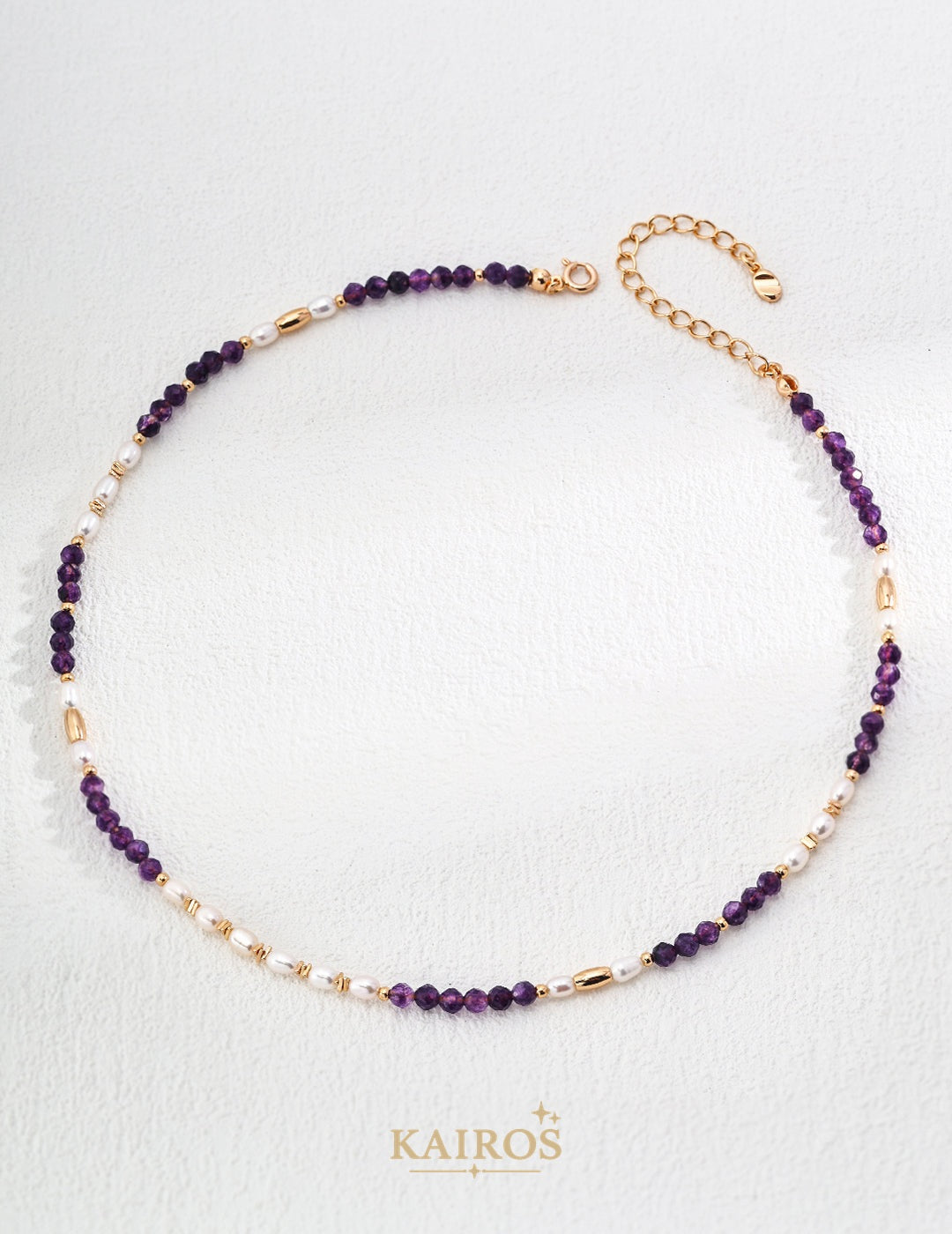 Kairos logo-only cover - Amethyst Renewal Necklace