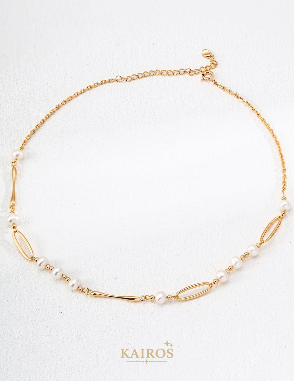Kairos logo-only cover - Pearl Romance Renewal Necklace