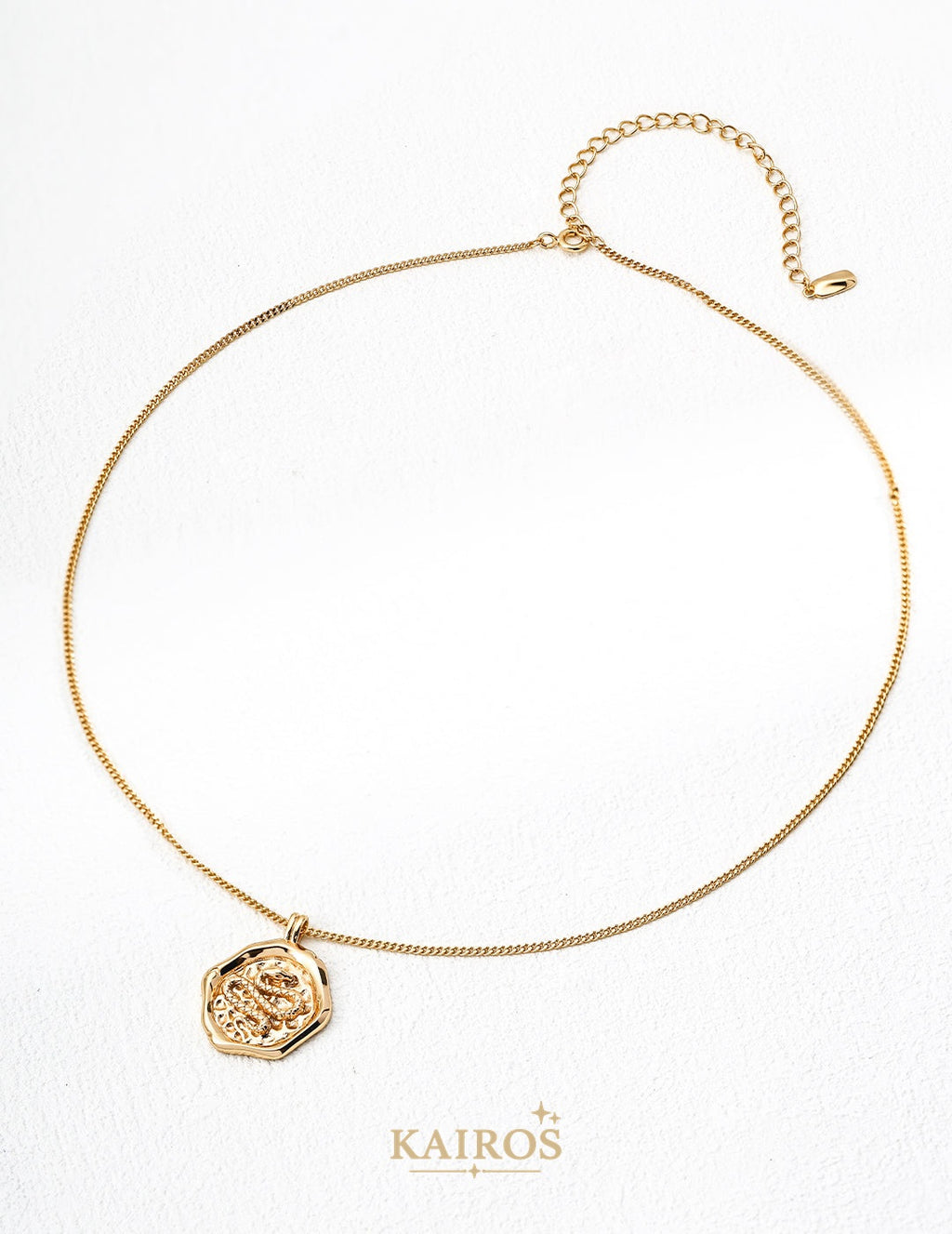 Kairos logo-only cover - Vintage Muse Bloom Pendant Necklace