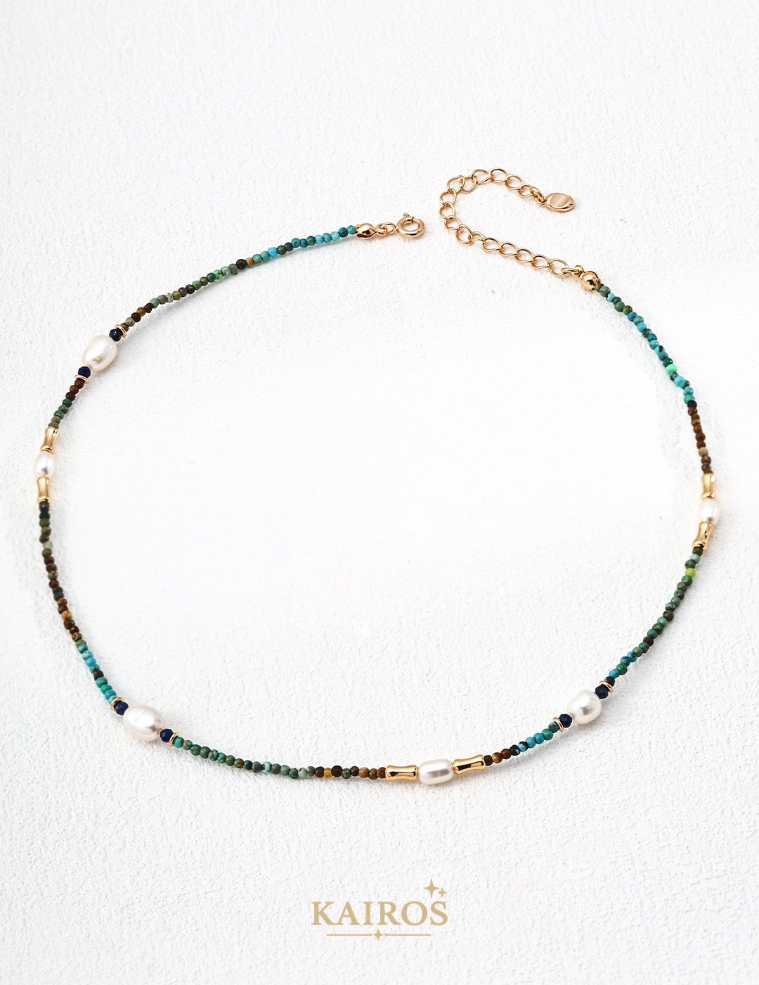 Kairos logo-only cover - Pearl Romance Fortune Necklace