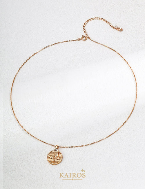 Kairos logo-only cover - Butterfly Whisper Light Necklace