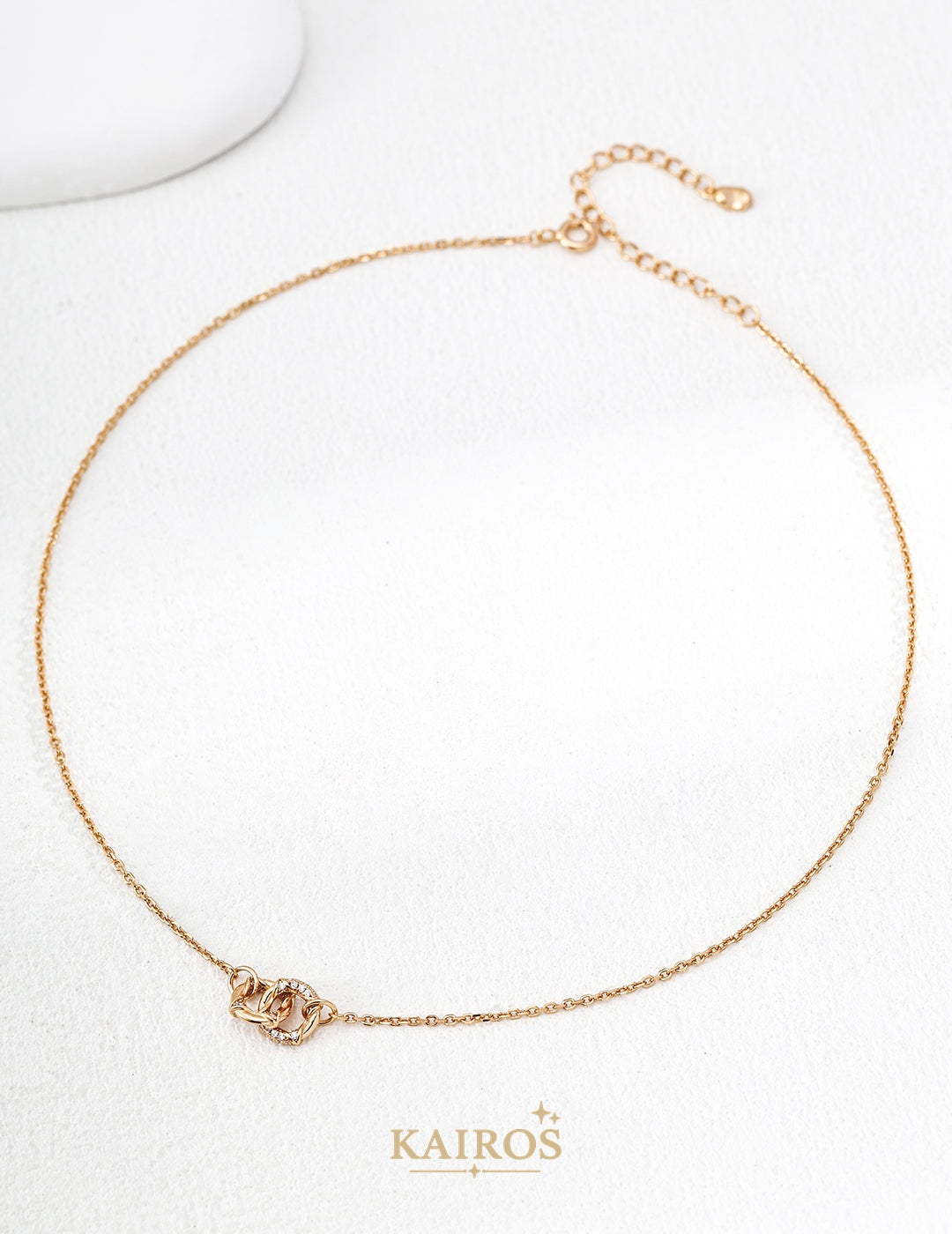 Kairos logo-only cover - Dream Loop Sparkle Necklace