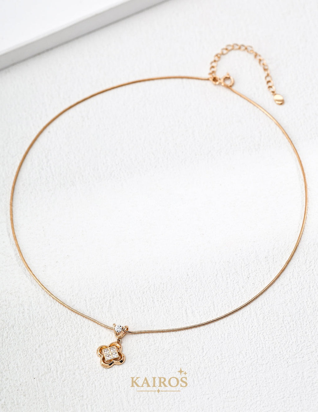 Kairos logo-only cover - Vintage Sparkle Necklace