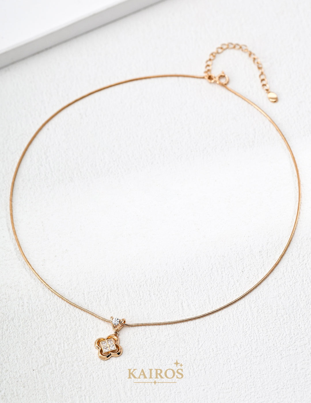 Kairos logo-only cover - Vintage Sparkle Necklace