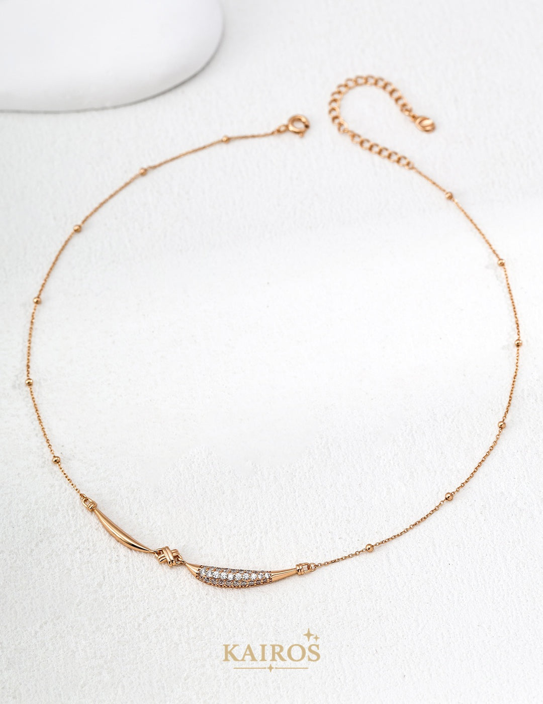 Kairos logo-only cover - Sunset Bay Light Necklace