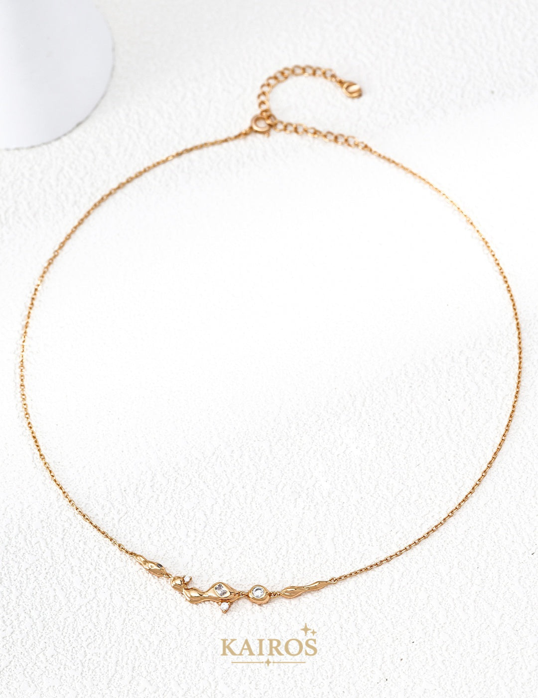 Kairos logo-only cover - Celestial Star Radiance Necklace