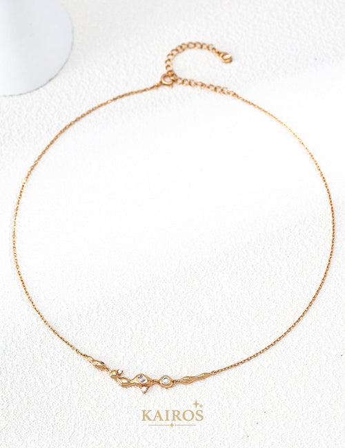 Kairos logo-only cover - Celestial Star Radiance Necklace