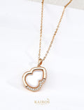 Kairos logo-only cover - Fortune Gourd Tiger's Eye & Mother-of-Pearl Necklace