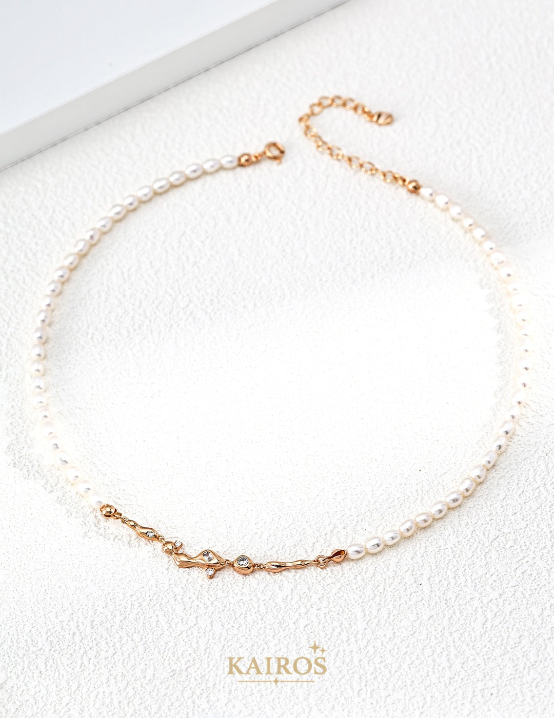 Kairos logo-only cover - Star River Dream Pearl Necklace