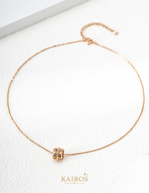 Kairos logo-only cover - Celestial Star Lumiere Pendant Necklace