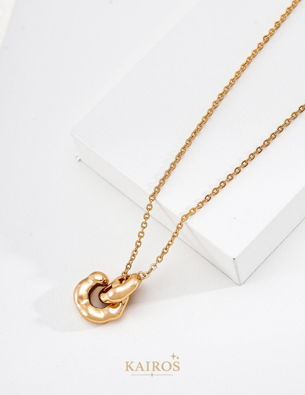 Kairos logo-only cover - Embrace Link Necklace