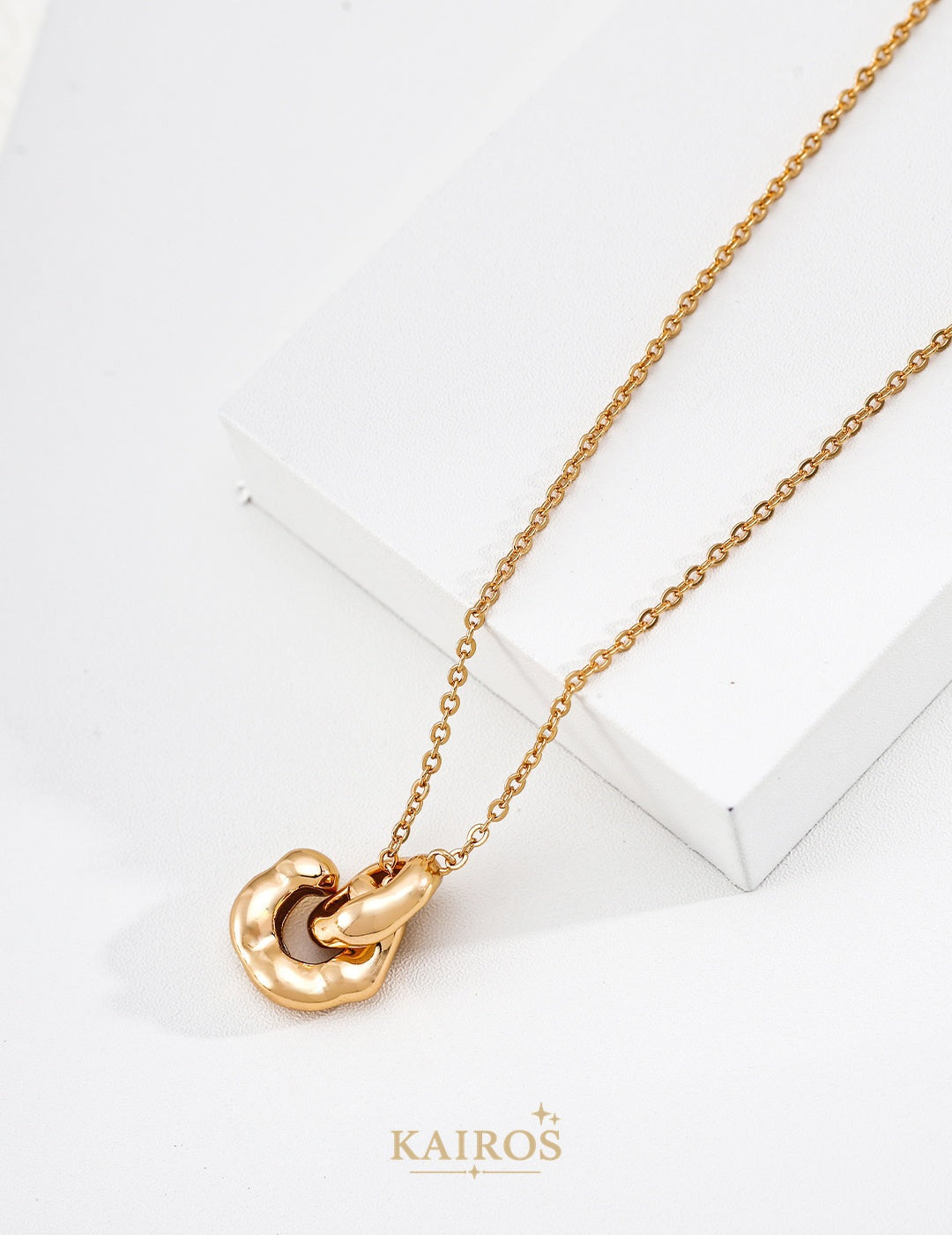 Kairos logo-only cover - Embrace Link Necklace