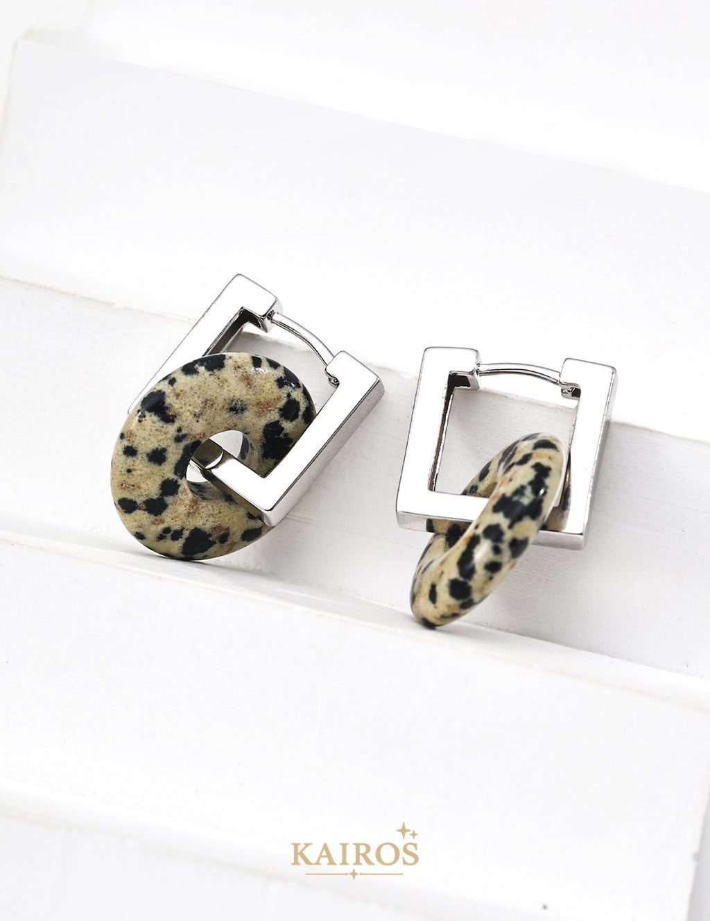 Kairos logo-only cover - Vintage Grace Bloom Earrings