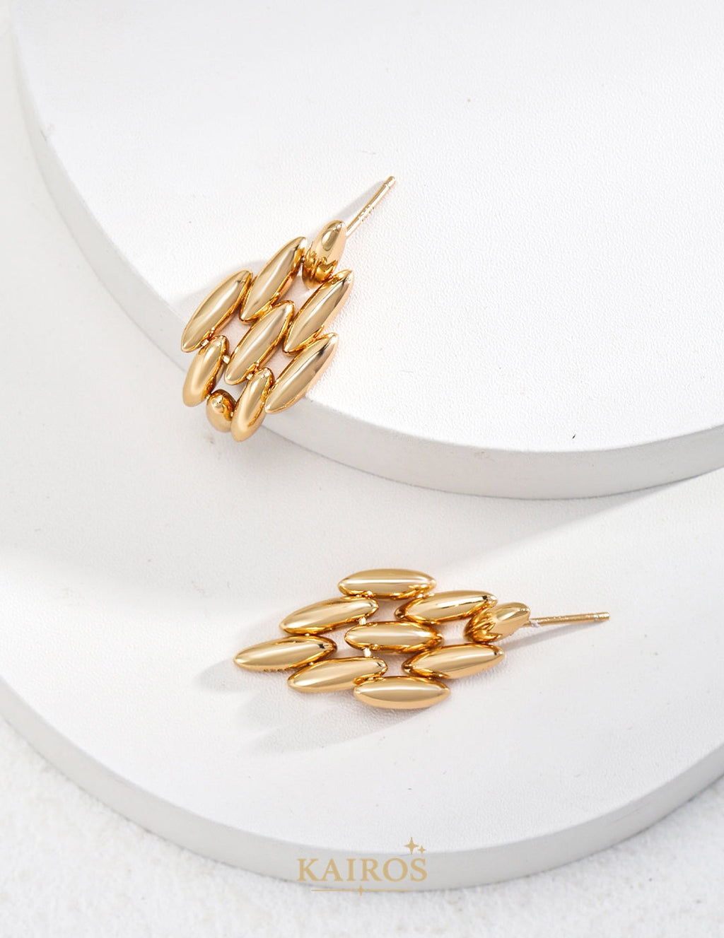 Kairos logo-only cover - Celestial Star Earrings