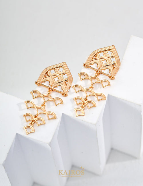 Kairos logo-only cover - Arc Flow Serenity Earrings