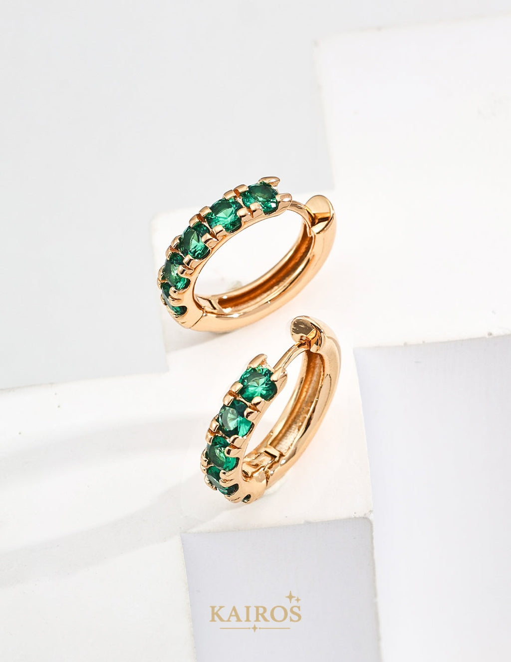 Kairos logo-only cover - Vintage Radiance Fortune Earrings