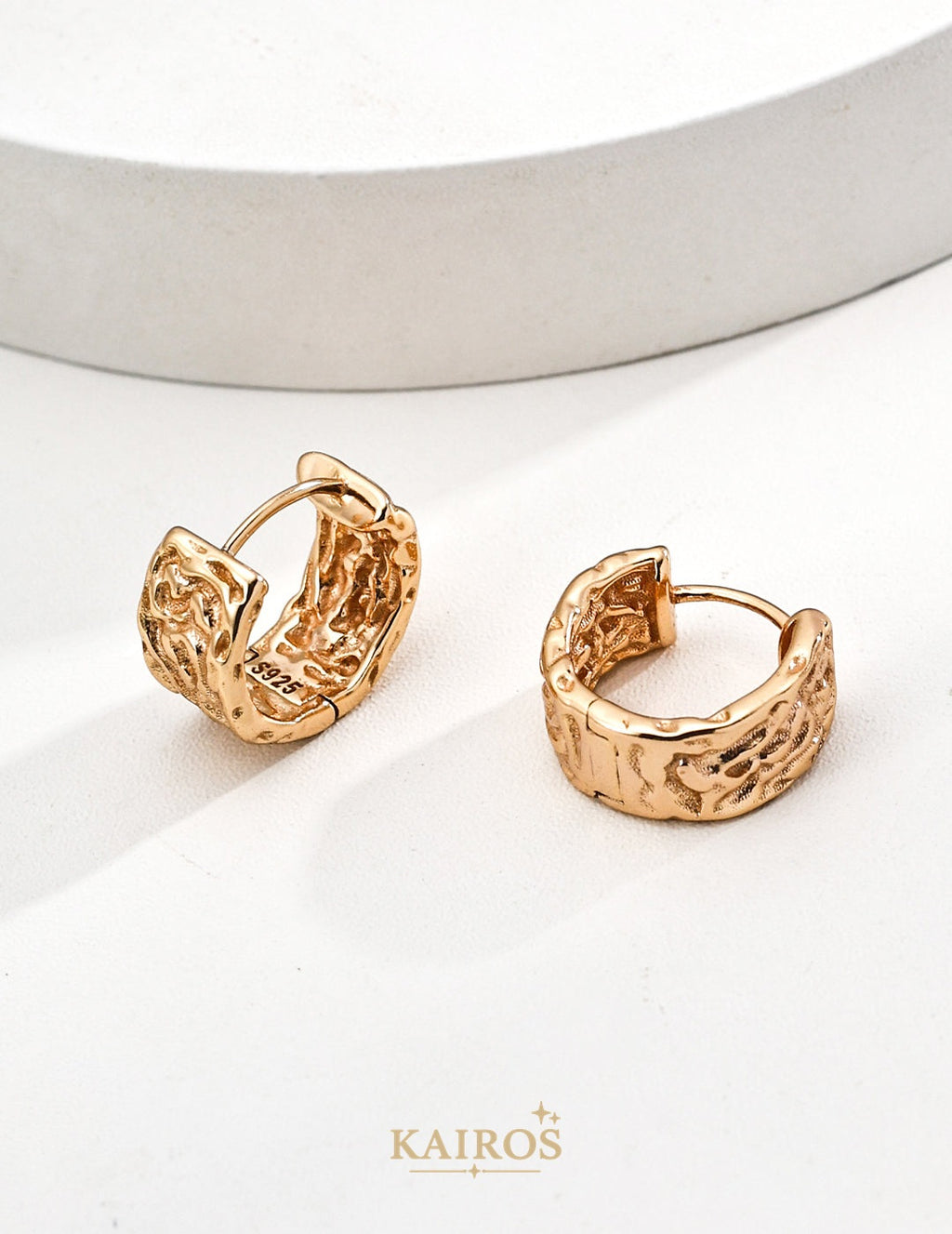 Kairos logo-only cover - Vintage Muse Grace Earrings