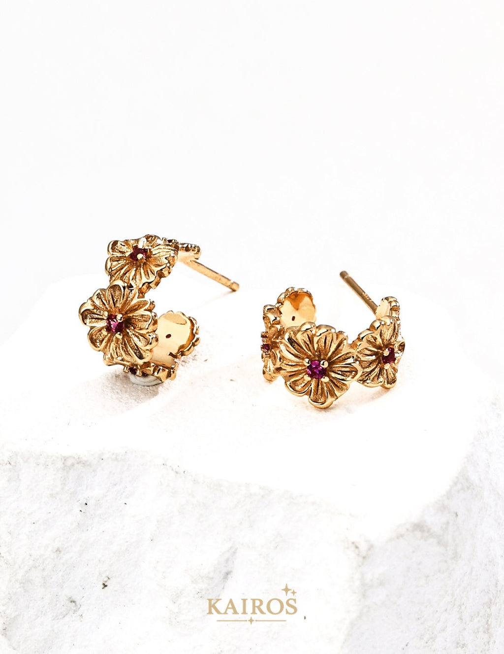 Kairos logo-only cover - Vintage Lumiere Earrings
