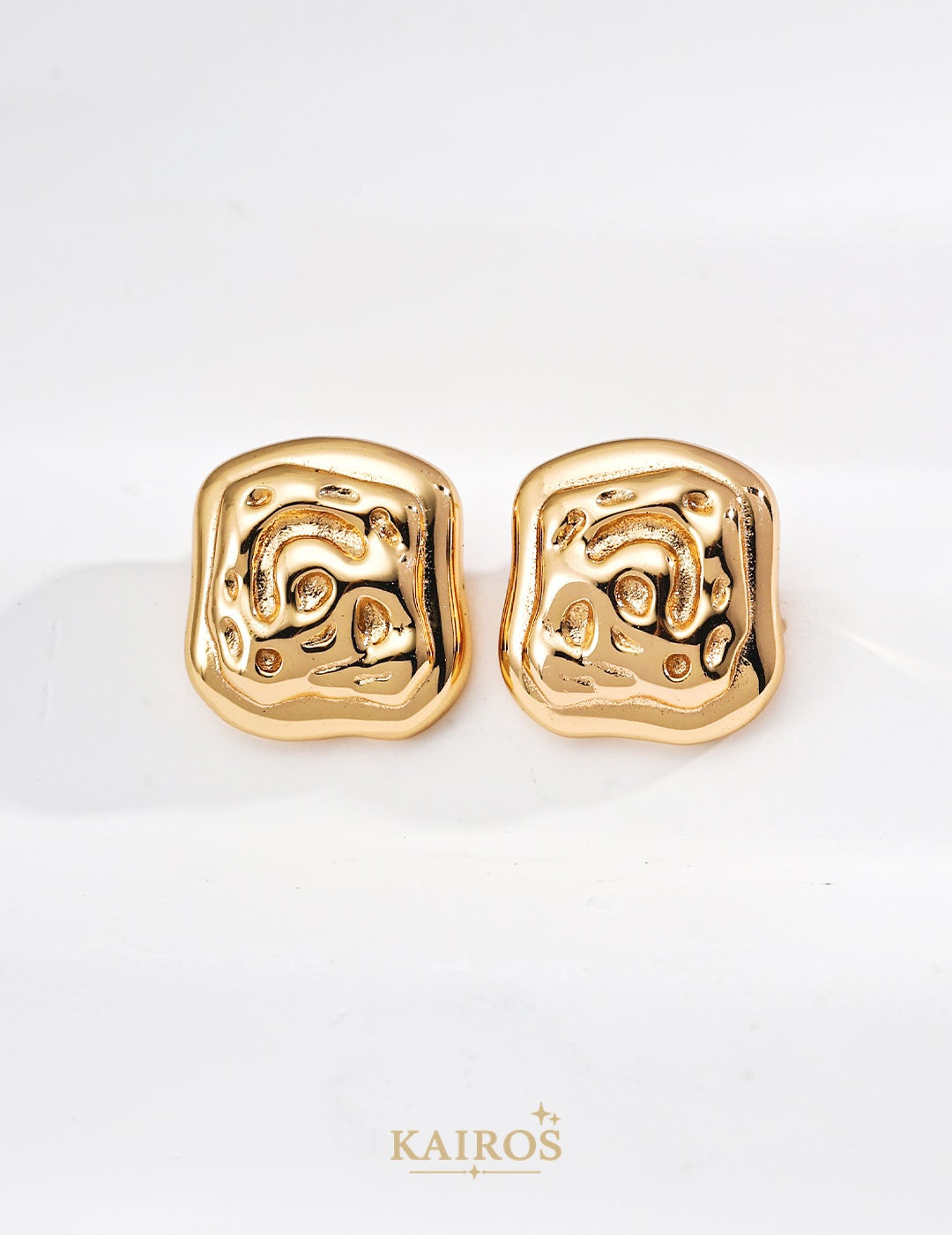 Kairos logo-only cover - Vintage Light Earrings