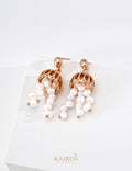 Kairos logo-only cover - Listening Wind Pearl Earrings
