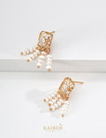 Kairos logo-only cover - Good Fortune Pearl Tassel Earrings