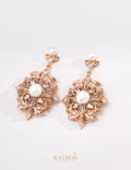 Kairos logo-only cover - Rococo Pearl Drop Earrings