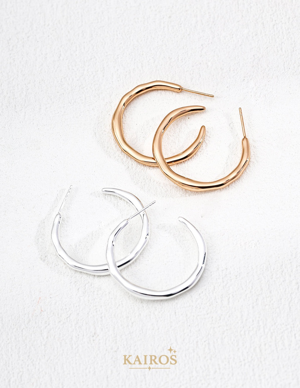 Kairos logo-only cover - Lava Bloom Earrings