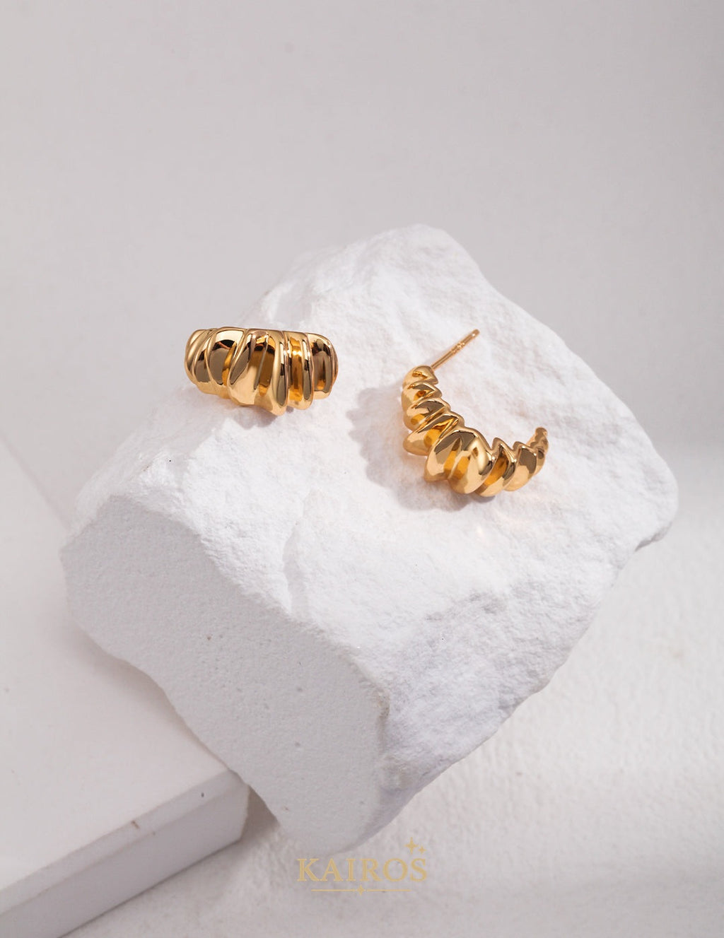 Kairos logo-only cover - Vintage Serenity Grace Earrings