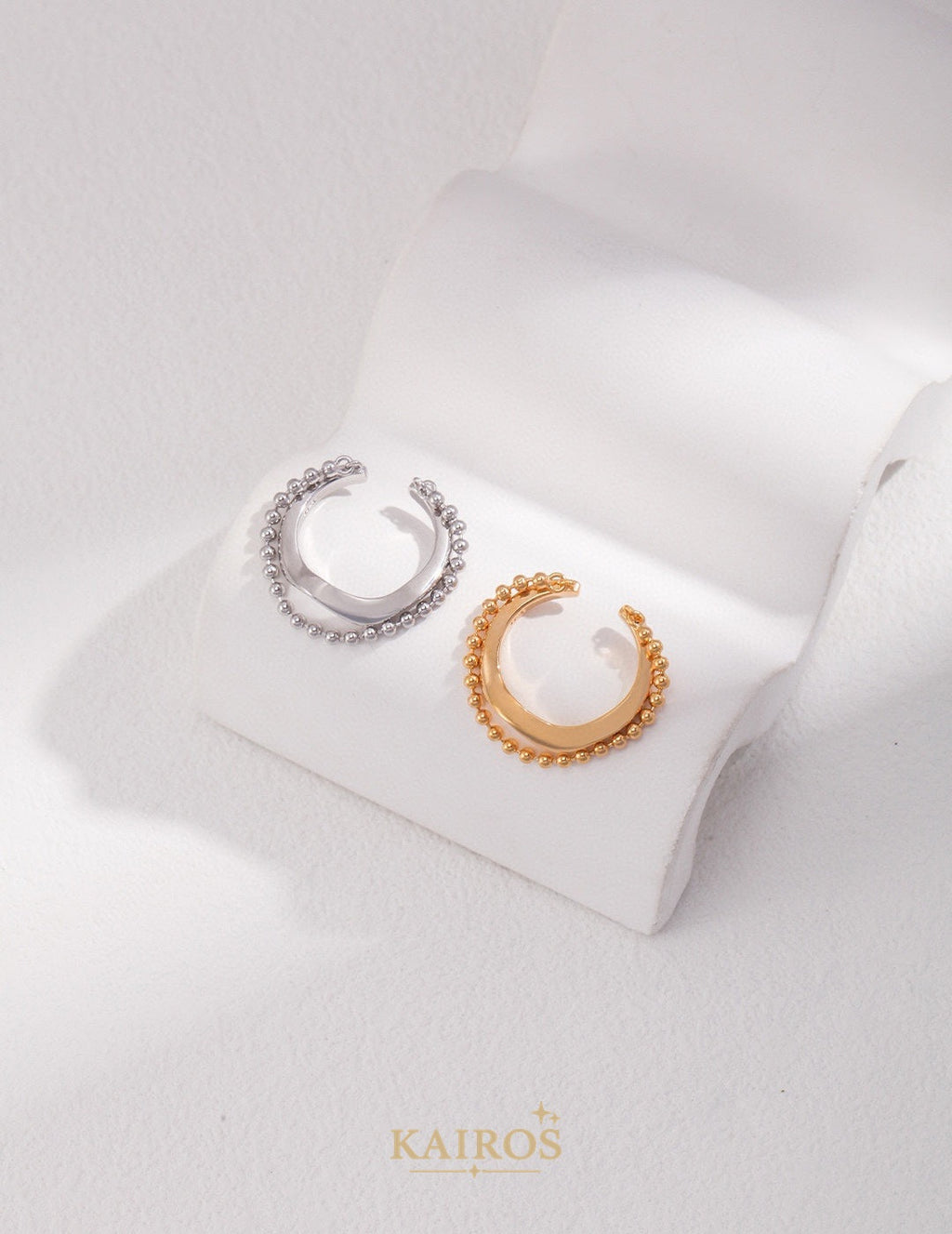 Kairos logo-only cover - Vintage Serenity Ring