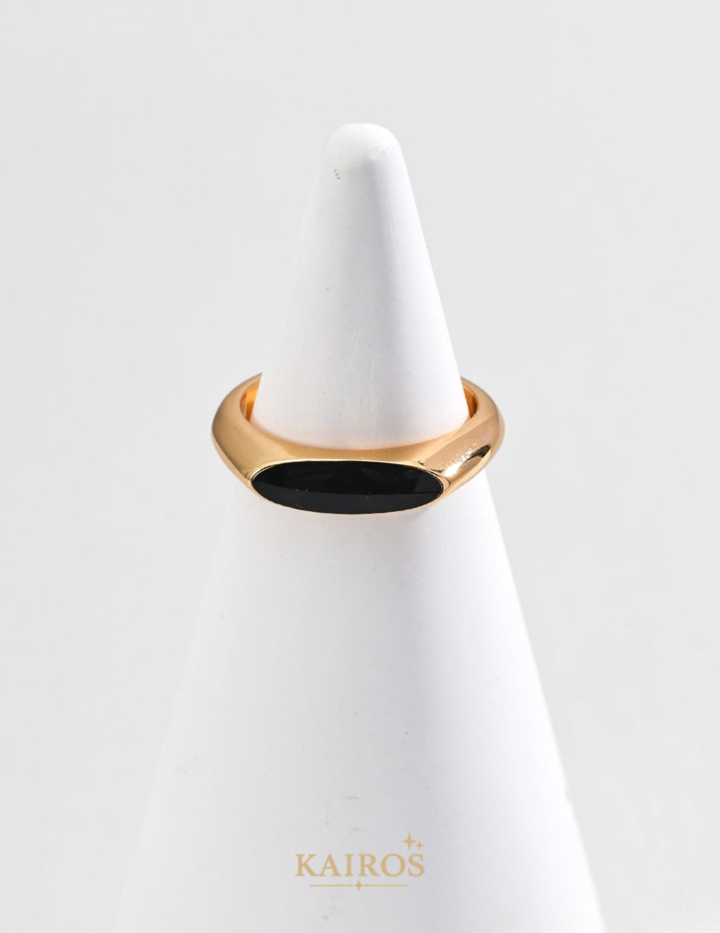 Kairos logo-only cover - Celestial Star Enamel Ring