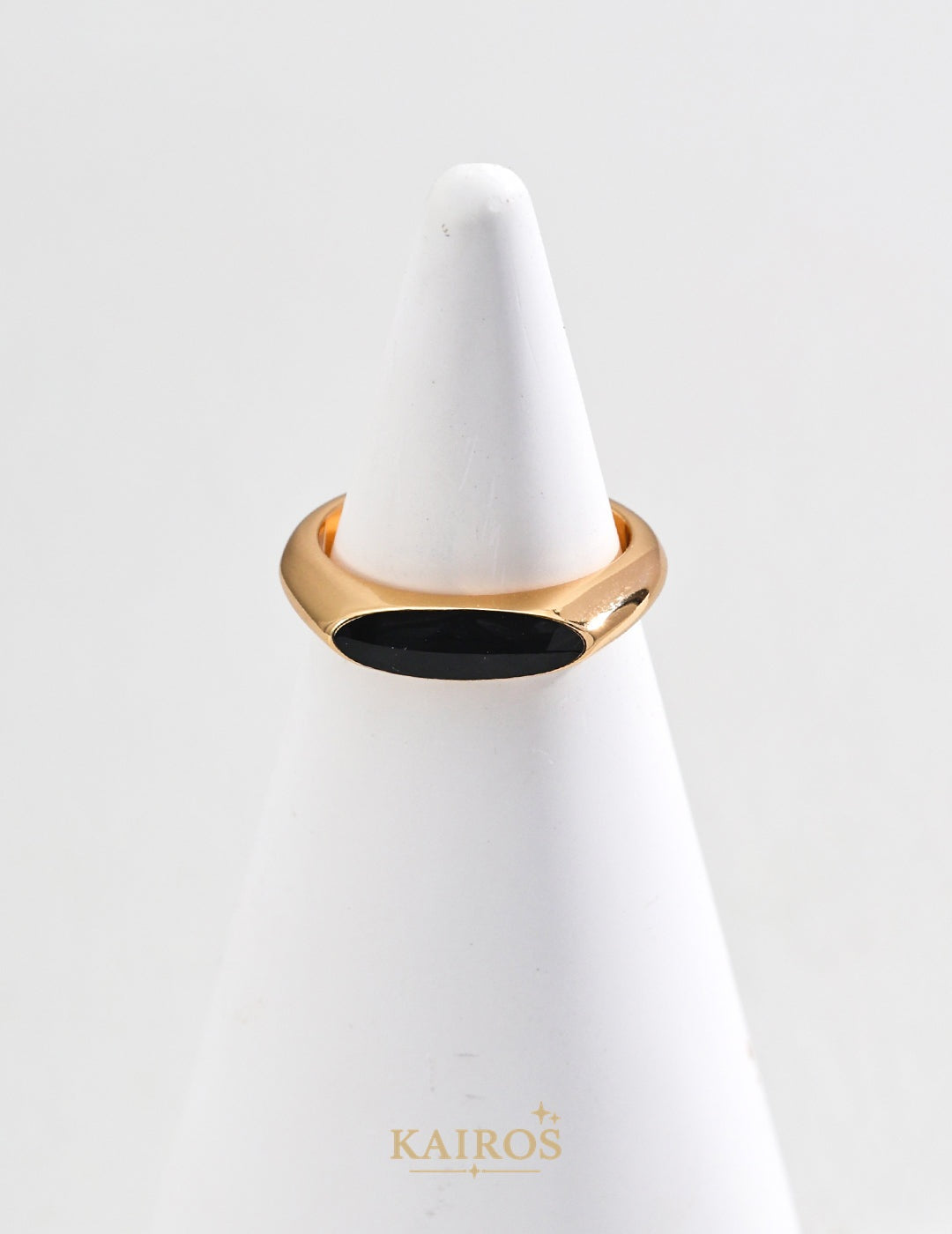 Kairos logo-only cover - Celestial Star Enamel Ring