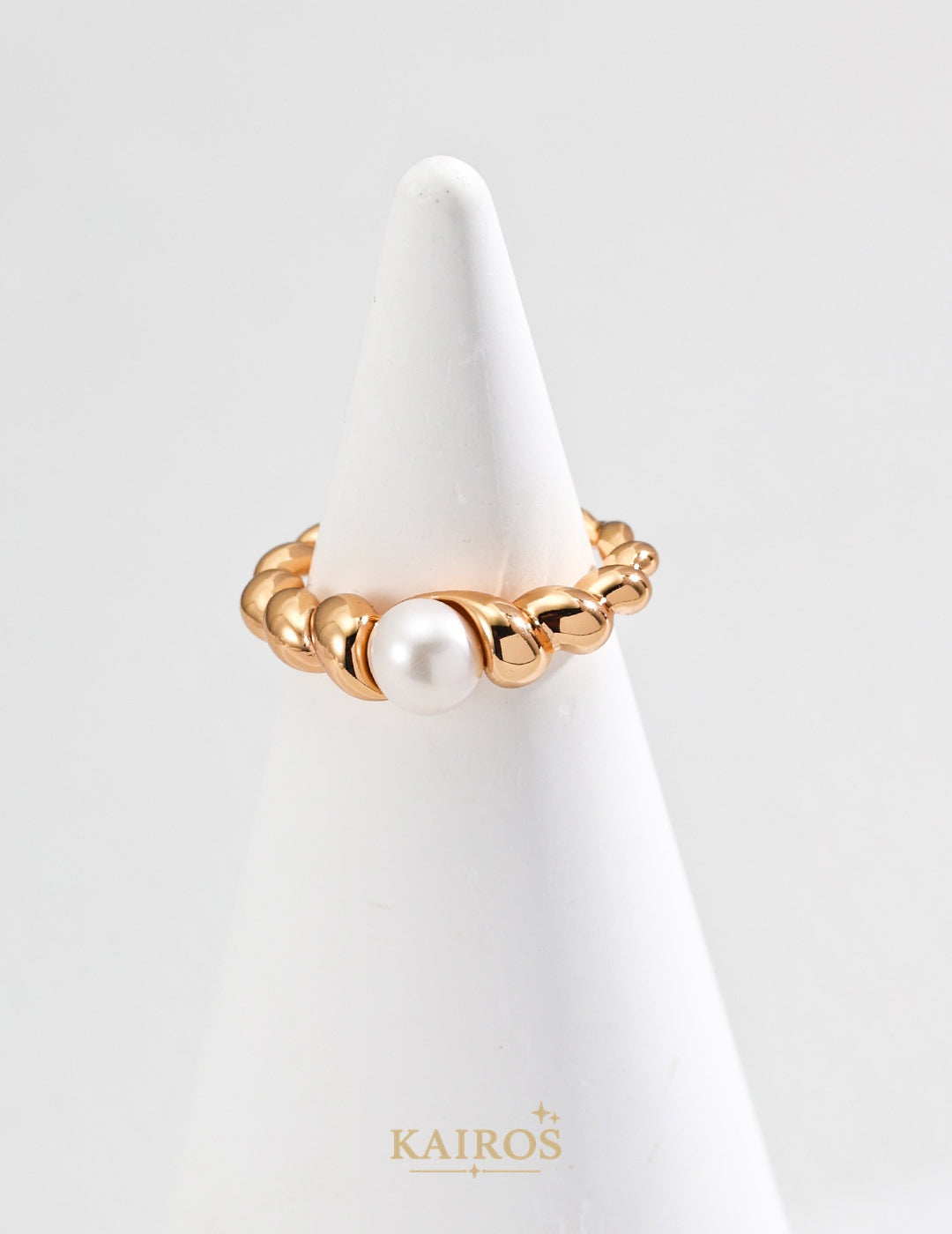 Kairos logo-only cover - Pearl Glow Ring