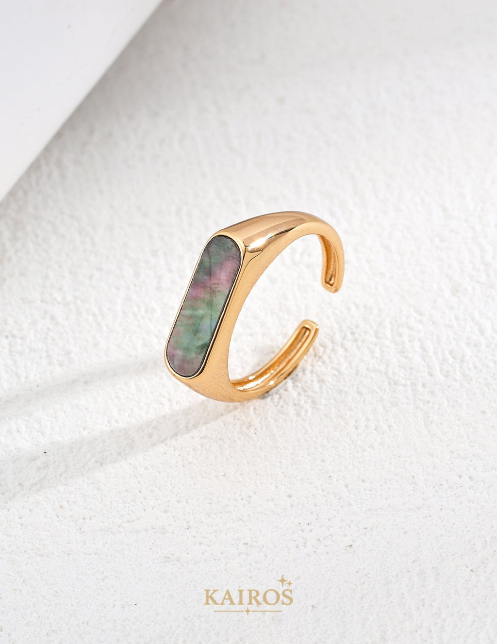 Kairos logo-only cover - Vintage Muse Grace Ring