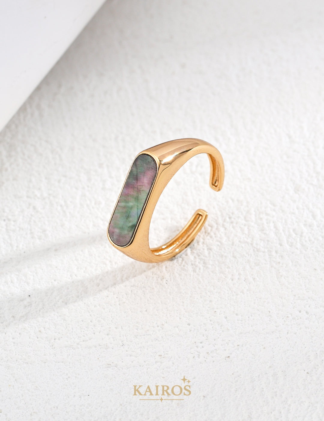 Kairos logo-only cover - Vintage Muse Grace Ring