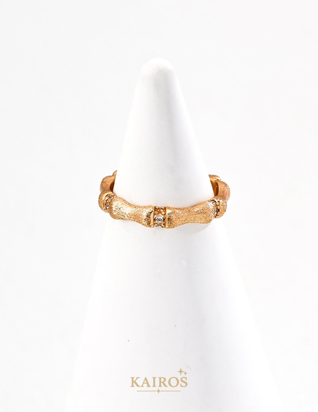 Kairos logo-only cover - Vintage Radiance Sparkle Ring
