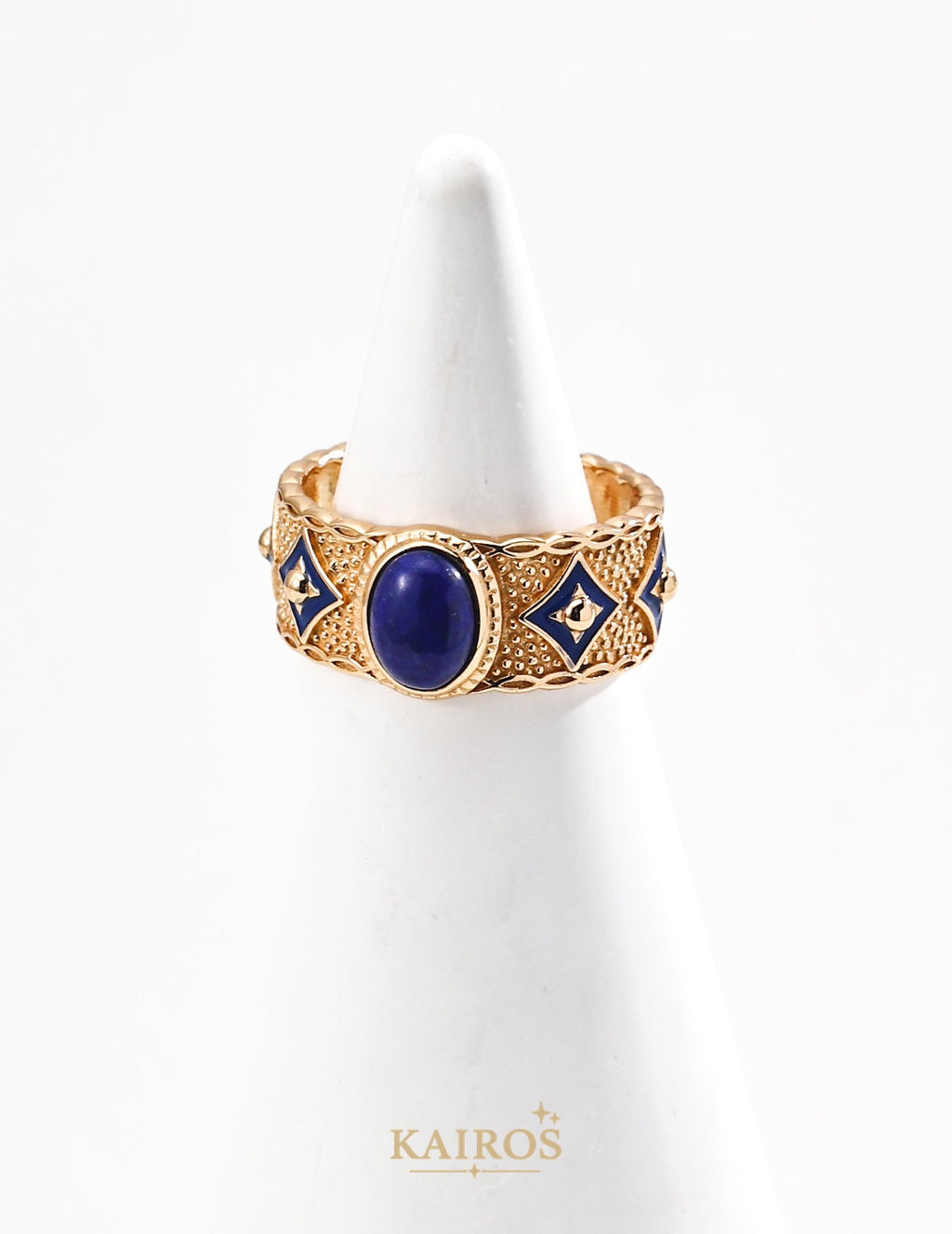 Kairos logo-only cover - Pearl Glow Mother-of-Pearl Bloom Ring