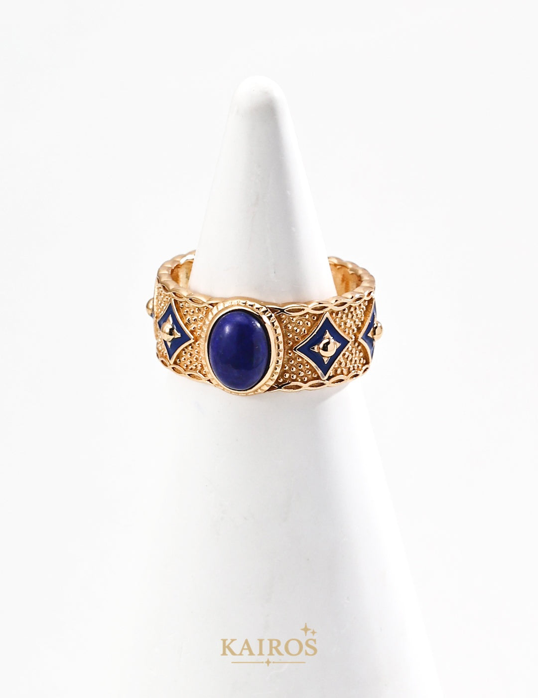 Kairos logo-only cover - Pearl Glow Mother-of-Pearl Bloom Ring
