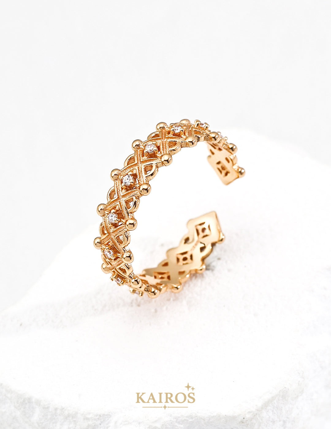 Kairos logo-only cover - Vintage Radiance Lumiere Ring