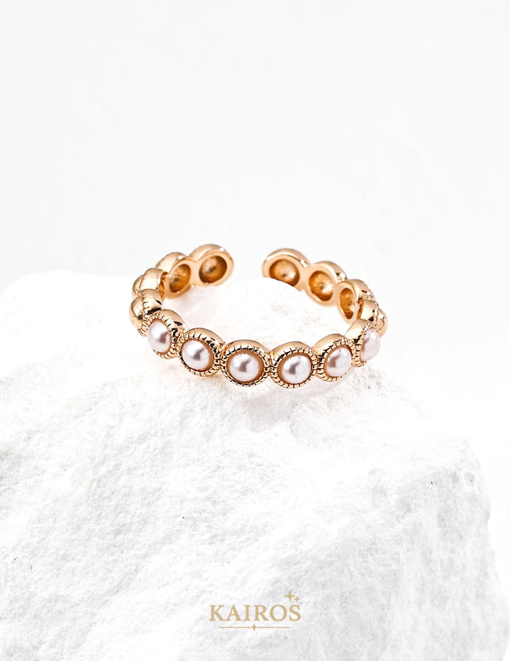 Pearl Romance Natural Pearl Ring