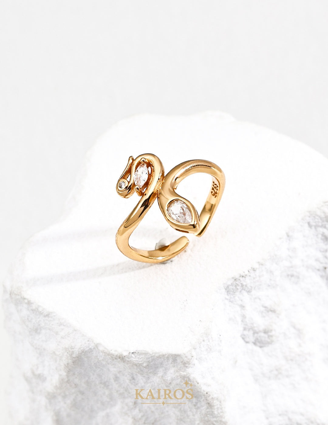Kairos logo-only cover - Vintage Lumiere Ring