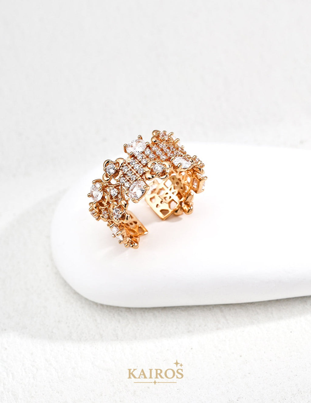 Kairos logo-only cover - Vintage Radiance Ring