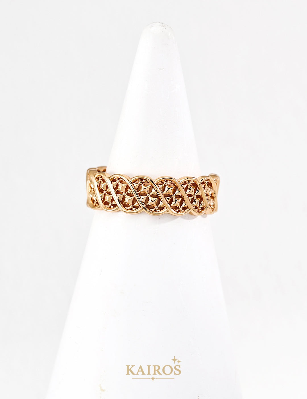 Kairos logo-only cover - Arc Flow Ring