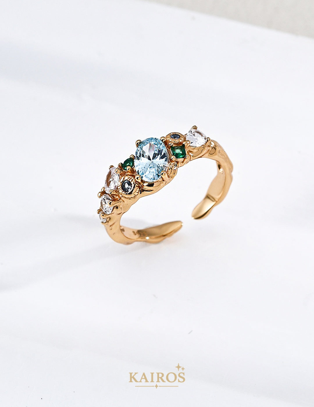 Kairos logo-only cover - Forest Heartbeat Radiance Ring