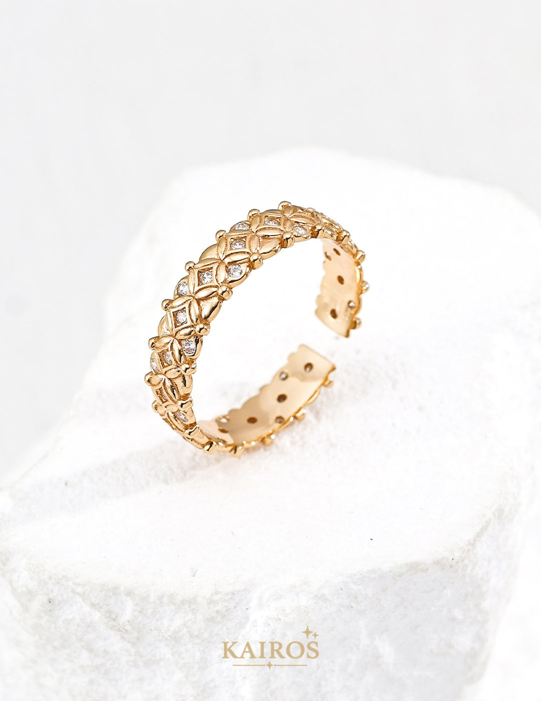 Kairos logo-only cover - Lucky Knot Lumiere Light Ring