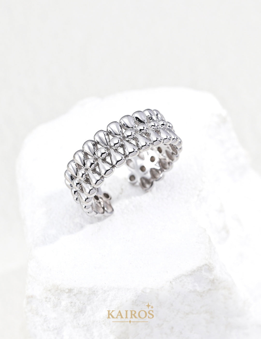 Kairos logo-only cover - Golden Harvest Ring