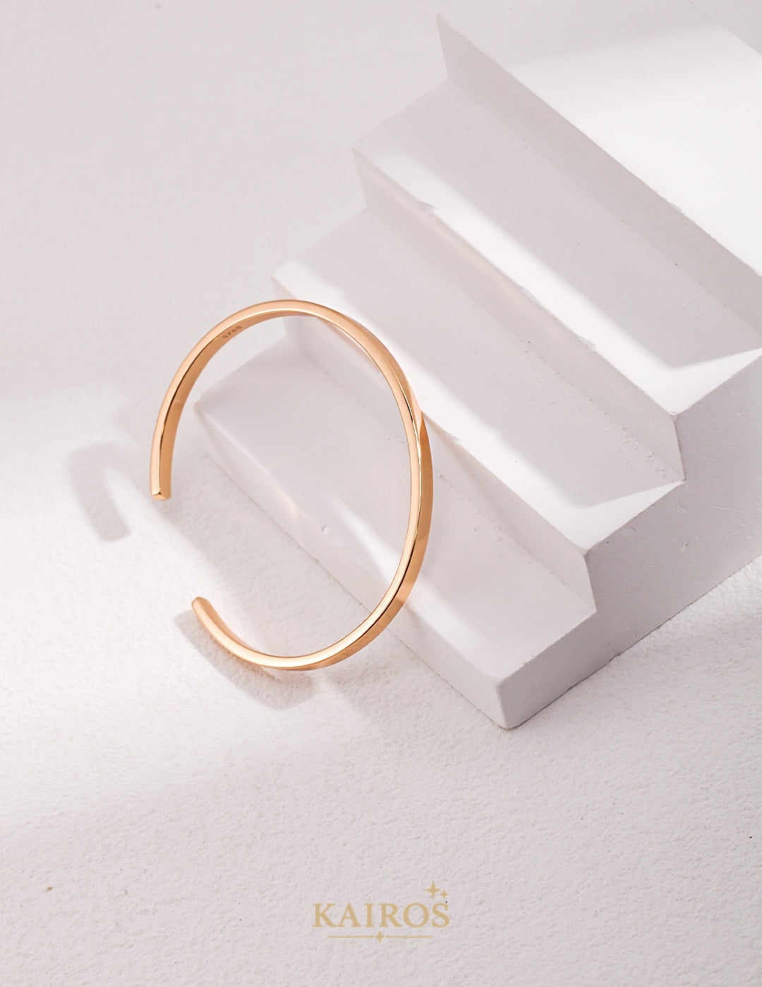 Kairos logo-only cover - Vintage Glow Bangle