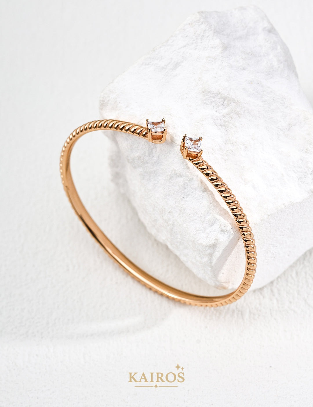 Kairos logo-only cover - Vintage Light Bangle