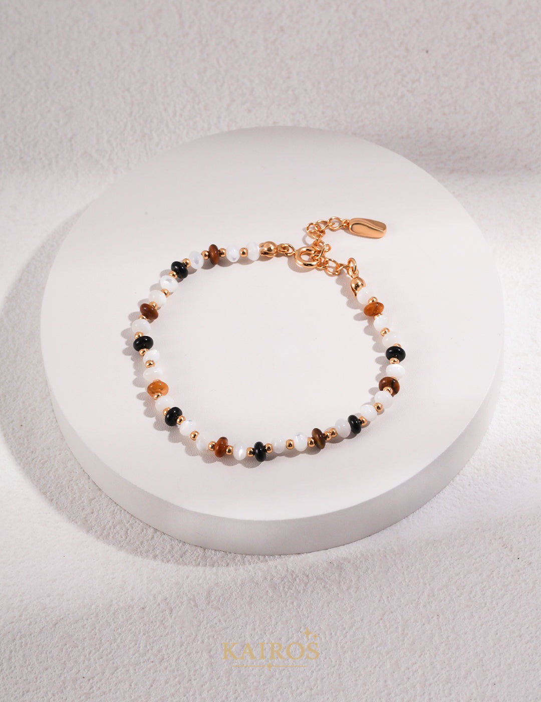 Kairos logo-only cover - Tiger Eye Renewal Bracelet