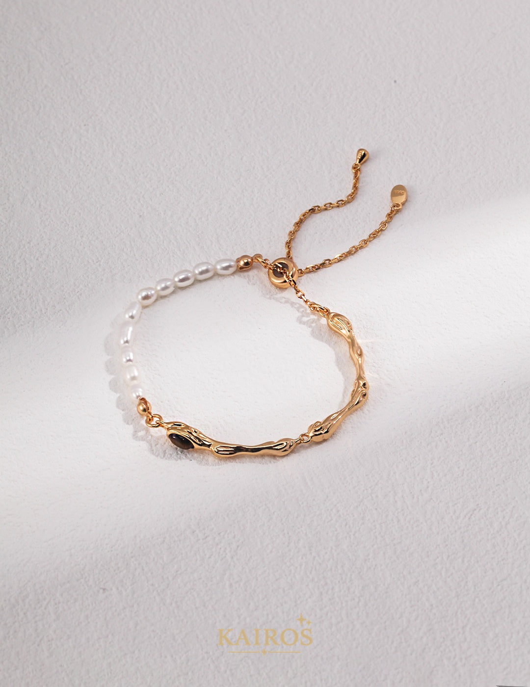 Kairos logo-only cover - Pearl Glow Renewal Bracelet